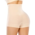 thumbnail image 2 of Womens Seamless Shaping Boyshorts Panties Tummy Control Underwear Slimming Shapewear Shorts, 2 of 14