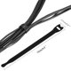 thumbnail image 4 of 50 pcs Scratch Serre Cable Bande,Sangle Rutilisable Cble Management Facile Couper pour Attacher Les Cbles, Fils PC/lectriques, Noir,150mmx12mm, 4 of 5