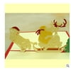 Lizxun 3D Pop Up Christmas Greeting Cards Snowman Deer Star Train Xmas Gifts