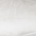 thumbnail image 3 of Parkland Collection Koko Transitional Quilted White Throw Pillow, 3 of 6