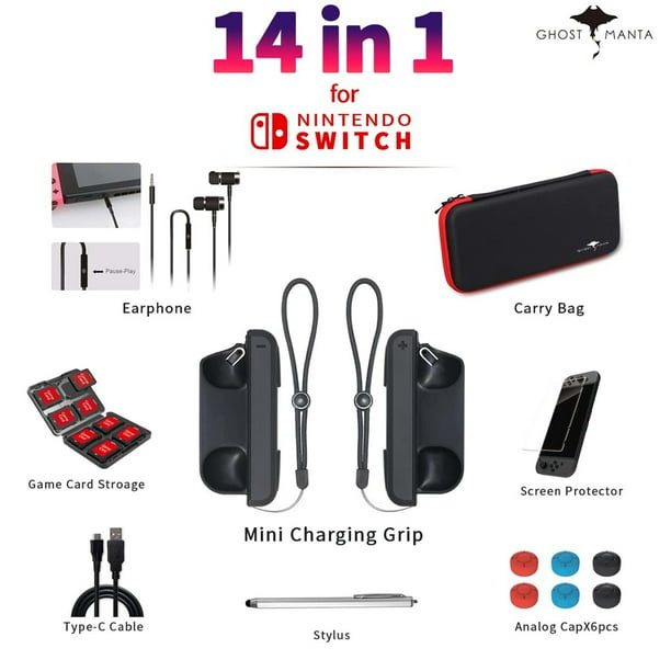 Newest Nintendo Switch Console with Neon Blue and Neon Red Joy-Con