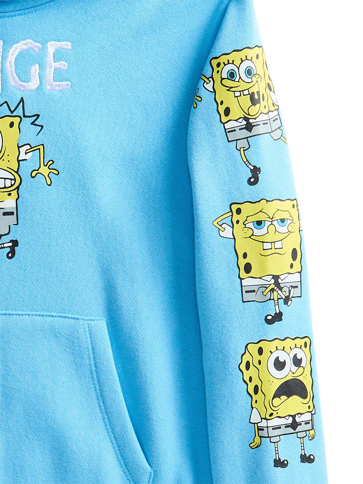 SpongeBob SquarePants, Boys' & Big Boys' Graphic Hoodie, Sizes 4-18