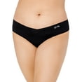 thumbnail image 2 of Kindly Yours Women's So Comfy Crossover Waist Thong Panties, 2-Pack, Sizes XS-XXXL, 2 of 7