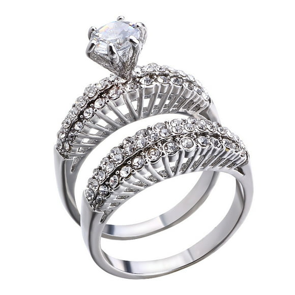 TechWave Fashion Couple Ring Marriage Proposal Zircon Ring Rings And Bracelets Set for Teens Crow Ring Adjustable Cat Ring Rings for Women Rose Rings Size 14 Size 5 Rings for Women Set Mens Ring