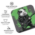 thumbnail image 3 of Sigee Rock Guitar Guinea Pig for Water-Resistant, Heat-Resistant, Non-Slip Leather Coasters Set, Ideal for Coffee Table, Office, Bar, Home Decor-Square, 3 of 6