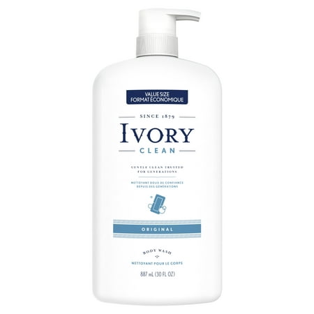 (3 Pack) Ivory Clean Original Body Wash 30 oz