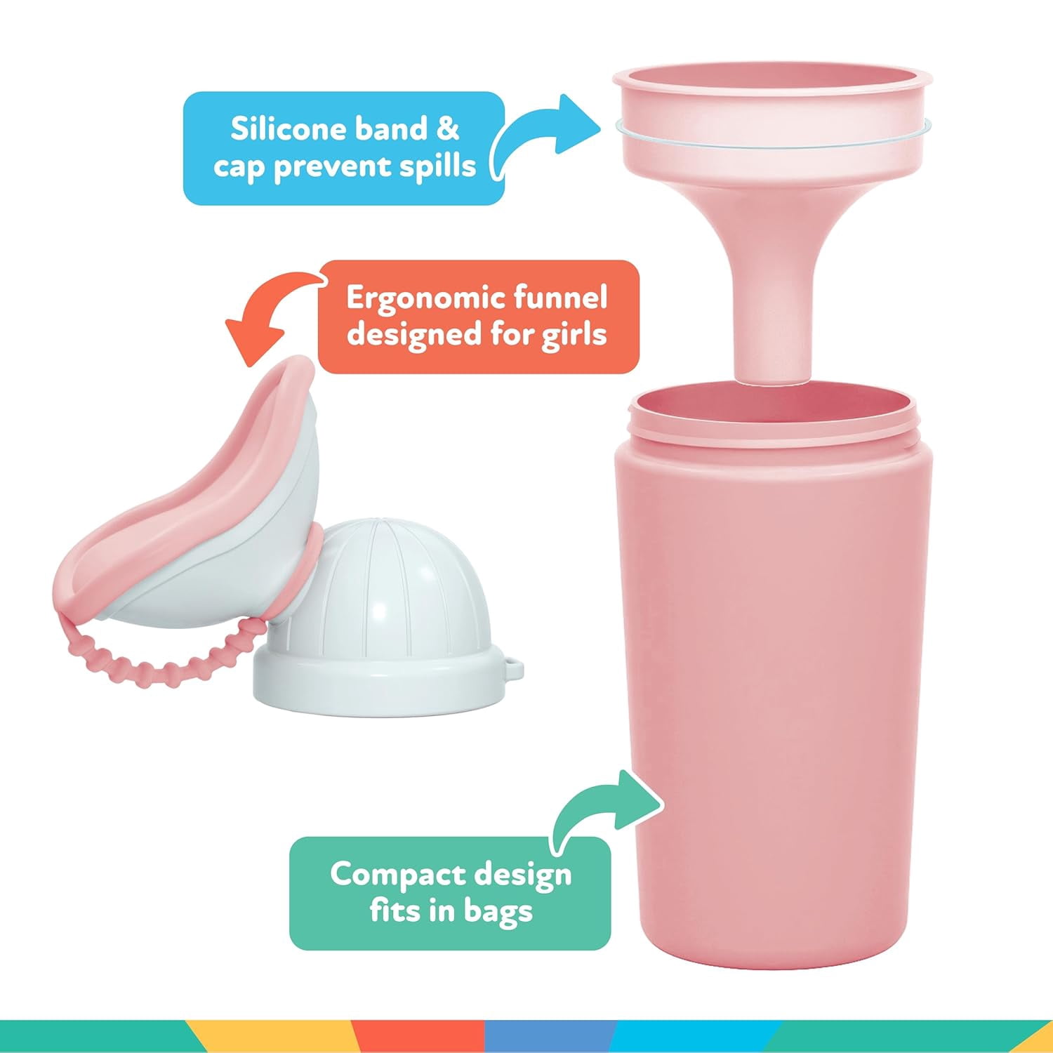 Nuby Travel Potty Urinal for Girls