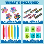 Joyfy 60 Pcs Party Favors, Popular Fidget Toys Birthday Goodie Bags Fillers for Kids Pinata Stuffers