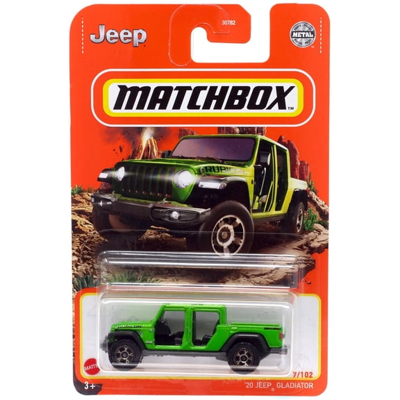 Matchbox '20 Jeep Gladiator Diecast Car