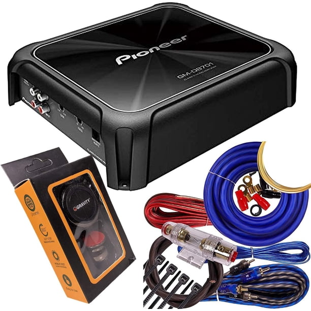 Amplificador Pioneer GM-D8701 Class D Mono 1600W con refuerzo de graves