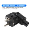 thumbnail image 4 of Adaptador De Corriente Para Computadora Portátil, 4 Piezas EU4.8MM A IEC320 C5 Adaptador De Corriente Cubierta Exterior De PVC Para Oficina, 4 of 7