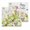 Ivory, variant on Easter Kitchen Dish Towels for Drying Dishes Set of 4, Rabbit Sheep Eggs Butterfly Flowers Pink Grid Waffle Weave Microfiber Hand Tea Bathroom Towels Quick Dry & Absorbent Towel 12x12