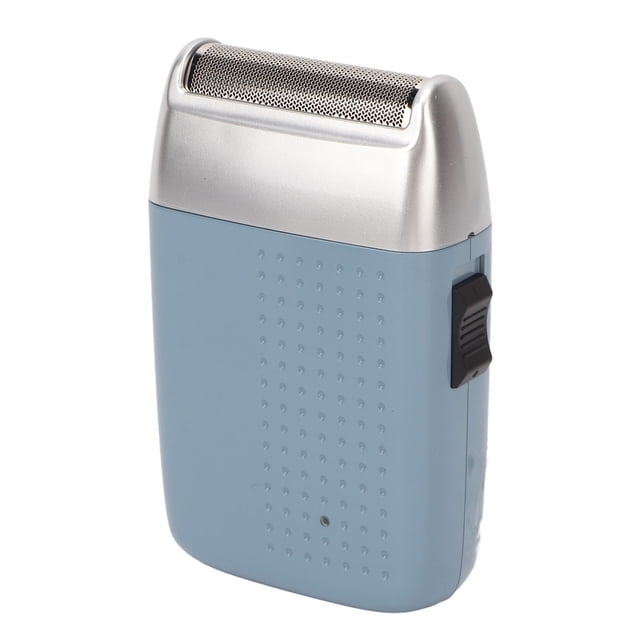 Recortador de Barba Recargable, Motor de Alta Velocidad Lavable de Alta Velocidad Corta de Cabello Azul Recargable Para Vijar Para Niños