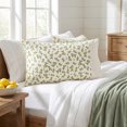 thumbnail image 2 of Unique Bargains 2 Pcs Cotton Pillowcase Cooling Pillow Cases Envelope Closure Beige A, 2 of 5