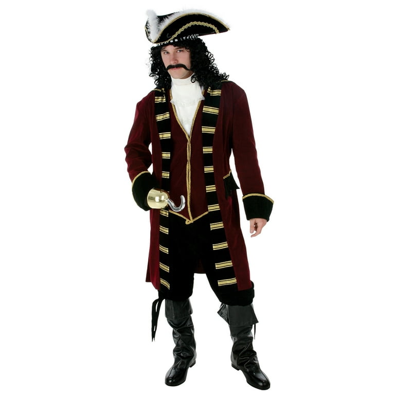 Plus Size Deluxe Captain Hook Costume