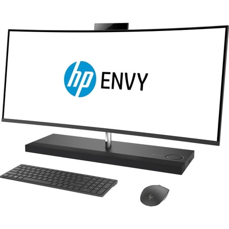 HP ENVY Curved 34-b010 - All-in-one - 1 x Core i7 7700T / 2.9 GHz - RAM 16 GB - SSD 256 GB - NVM Express (NVMe), HDD 1 TB - Radeon RX 460 / HD Graphics 630 - GigE - WLAN: 802.11a/b/g/n/ac, Bluetooth 4.2 - Windows 10 Home - (Best Desktop Black Friday Deals 2019)