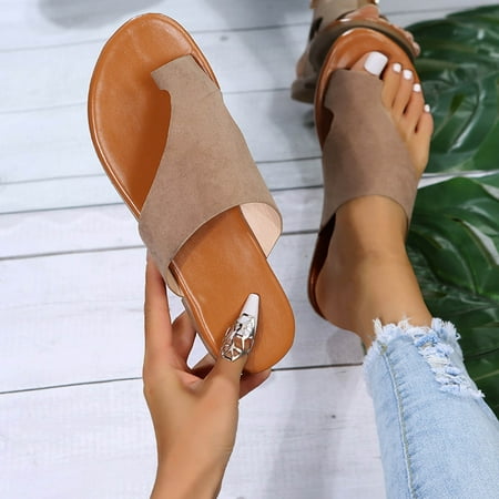 

Qepwscx Sandal For Women Dressy Sandal For Women 2024 Summer New Style Women S Sandals With Flat Bottom And Outer Toe Wear Sandal For Women Dressy