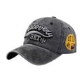 thumbnail image 4 of Gorra de béisbol Y2K Yuyangstore Moda Deportes Negro 3ET, 4 of 8