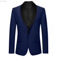 thumbnail image 2 of Liyamei Kids Lapel Formal Suit Jacket with Button Front for School Business Wear Size 5-6 Years, 2 of 5
