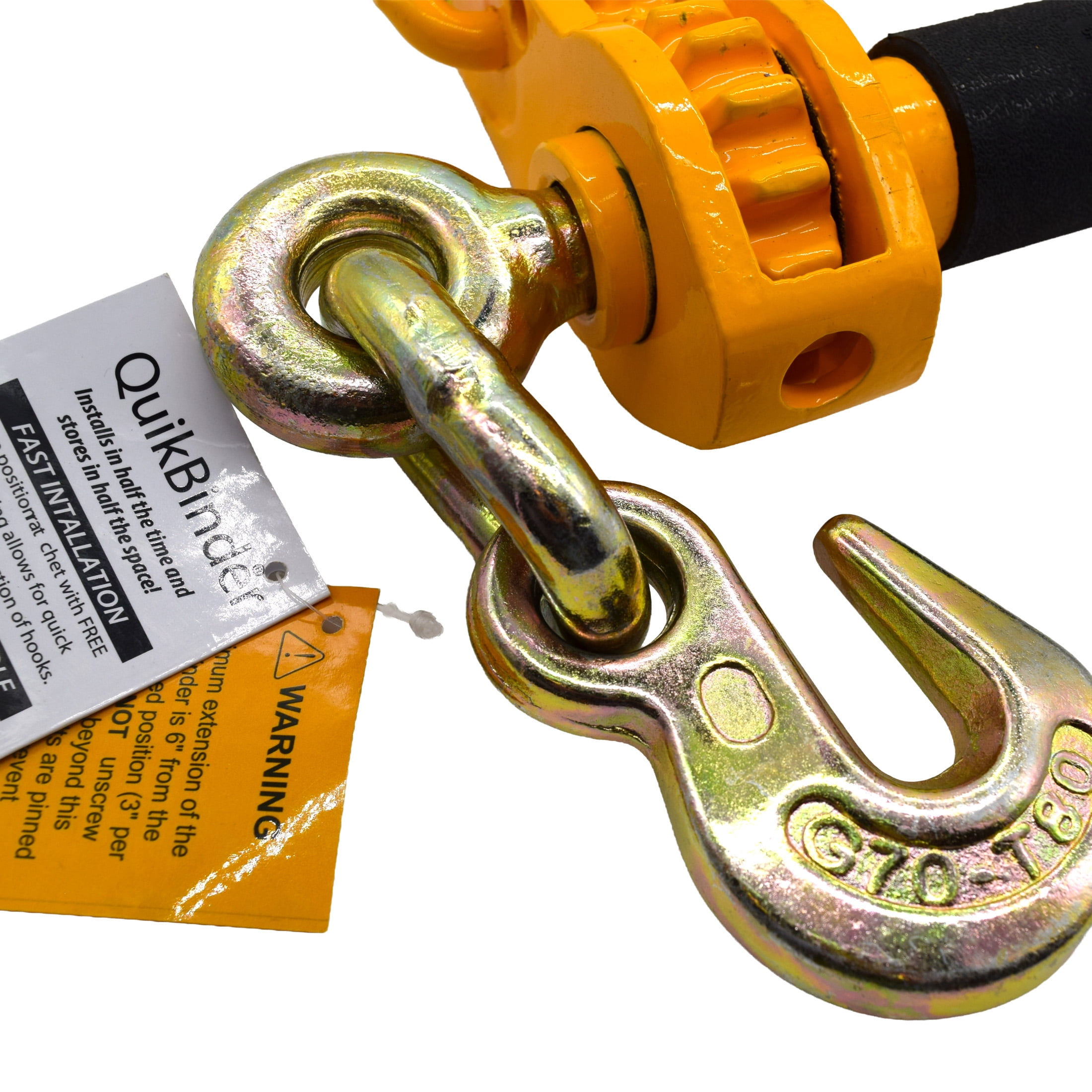 3/8" - 1/2" QuikBinder, 4 Pack, 12000 lbs WLL, Load Binder, Peerless Chain, #H5125-0858