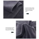 thumbnail image 2 of Vogacara Toalla disponible del tacto de la pluma del color Toalla suave y cómoda de la microfibra flexible y durable masajeadores Café, 2 of 6