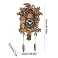 thumbnail image 3 of Call Clock Distressed Plastic, High End Home Decor Hourly Clock Children's Room Vintage Style, 3 of 6
