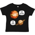 thumbnail image 3 of Inktastic Jupiter and Saturn Space Humor "Sup Saturn", "Sup Jupes" Boys or Girls Toddler T-Shirt, 3 of 5