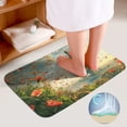 thumbnail image 4 of Blossoming Paris Eiffel Tower Bathroom Mats Set 3-piece Bath Mats , Floor Rug Decorations for Kitchen Bathroom Bedroom, 4 of 7