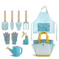 thumbnail image 1 of 9pcs Kids Gardening Tools Children Outdoor Planting Toy Kit With Storage Bag, 1 of 5