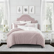 6ix Tailors  Gazebo Ballet Pink California King Comforter & 2 Pillow Shams Set - 5 Piece