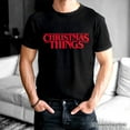 thumbnail image 4 of Eerie Christmas Things Vintage T-Shirt, Handcrafted Retro Horror Gift, 4 of 5