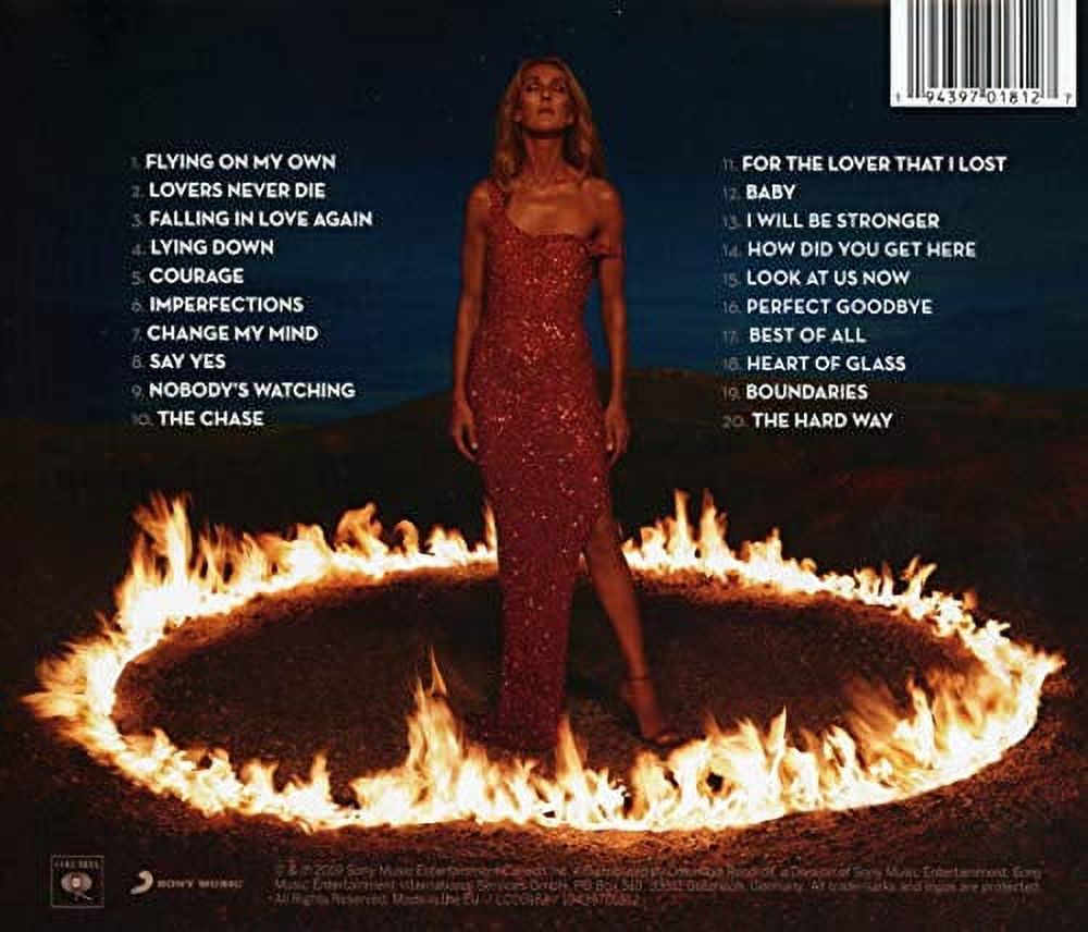 Celine Dion - Courage - Opera / Vocal - CD - image 2 of 2