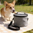 thumbnail image 6 of Outdoor Portable Pet Treat Pouch, Oxford Fabric Dog Food Bag with Adjustable Shoulder Strap, Foldable Puppy Snack Container for Training Walking, Water Resistant Storage for Treats, 6 of 6