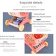 thumbnail image 4 of Carrito de compras para niños, carrito de compras para bebés, carrito de compras para niños y niñas, carrito de compras para frutas y verduras, 4 of 5