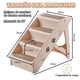 thumbnail image 2 of Escalera Plegable para Perros para Cama, Escalera Perro con Patas Antideslizantes, Rampas para Perro, para Interiores y Exteriores, 49.5 cm de Altura, Plegable, Soporta 165 Libras, 4 Pisos (Beige), 2 of 7