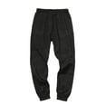 thumbnail image 5 of Admvng Men's Linen Pants Casual Big & Tall Breathable Full Length Trousers with Pockets, 5 of 9