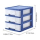 thumbnail image 3 of Organizador de cajones de plástico Txmfgh para escritorios y computadoras de oficina: mantenga sus suministros y accesorios ordenados., 3 of 7