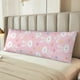 thumbnail image 2 of Balery Easter Cute Rabbit Funda Protectora para Almohada Corporal de Algodón Hipoalergénico con Cierre(55 x 21 pulgadas), Almohadas No Incluidas, 2 of 7