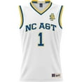 thumbnail image 2 of Male GameDay Greats #1  White North Carolina A&T Aggies  Lightweight Basketball Jersey, 2 of 4