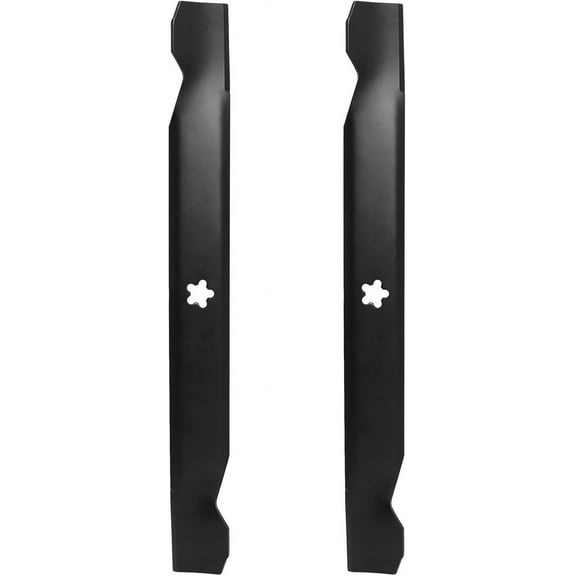 138498 532138971 Lawn Mower Blades Set 42 inch Deck Compatible with Husqvarna Poulan Craftsman, Replaces for 127843, 138971, 532127843, 532138498, High Lift, 2 Pack