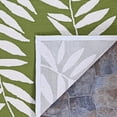 thumbnail image 3 of Covington Bamboo Leaves Lime Indoor/Outdoor Area Rug - Multiple Sizes, 3 of 7