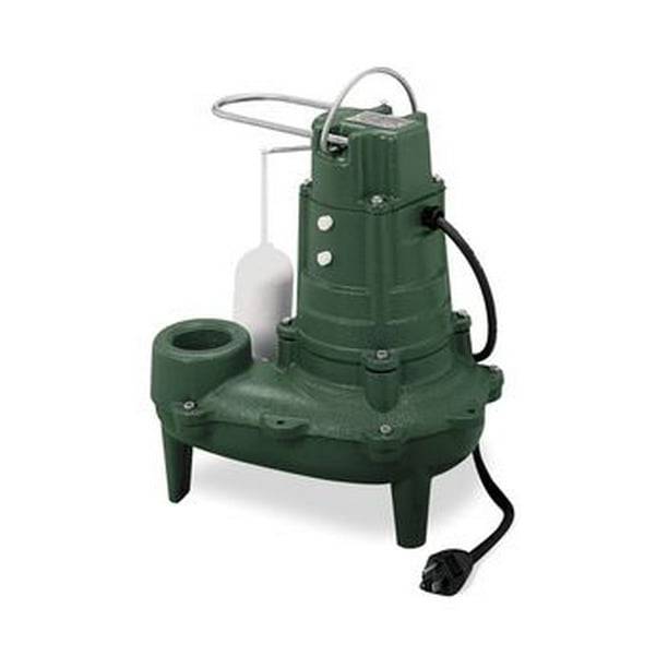 ZOELLER Sewage Pump 1/2 hp 115V Model M267