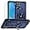 Moto G Play 2023 Case Blue, variant on for Moto G Play 2023 Case, Moto G Play 2023 Phone Case with HD Screen Protector, Military Grade Protective Cases with Ring for Moto G Play 2023 (Blue)