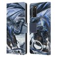 thumbnail image 1 of Head Case Designs Officially Licensed Ruth Thompson Dragons Silverblood Leather Book Wallet Case Cover Compatible with Samsung Galaxy S20 / S20 5G, 1 of 6