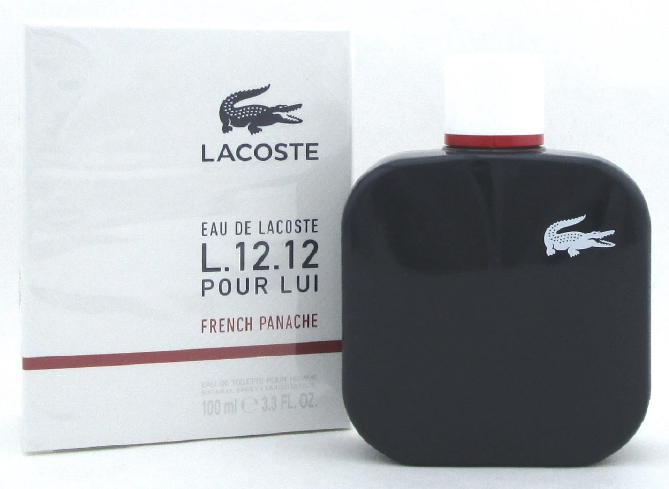 Lacoste L.12.12 Noir Black Intense Eau De Toilette Spray for Men