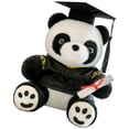 thumbnail image 4 of FELTECHELECTR Muñeca con forma de panda novedosa, panda decorativa con sombrero de doctor, juguete de panda para niños, juguete para niños, 4 of 6
