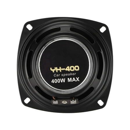 400W Car Speakers, Crystal Clear Sound Powerful Stereo, 4" Coaxial Design