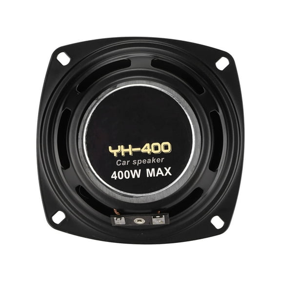 400W Car Speakers, Crystal Clear Sound  Powerful Stereo, 4" Coaxial Design