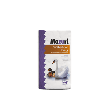 Mazuri, Waterfowl Breeder Diet, Food for Laying Ducks and Geese, 50 lbs