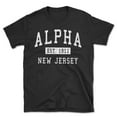 thumbnail image 1 of Alpha New Jersey Classic Established Men's Cotton T-Shirt, 1 of 1